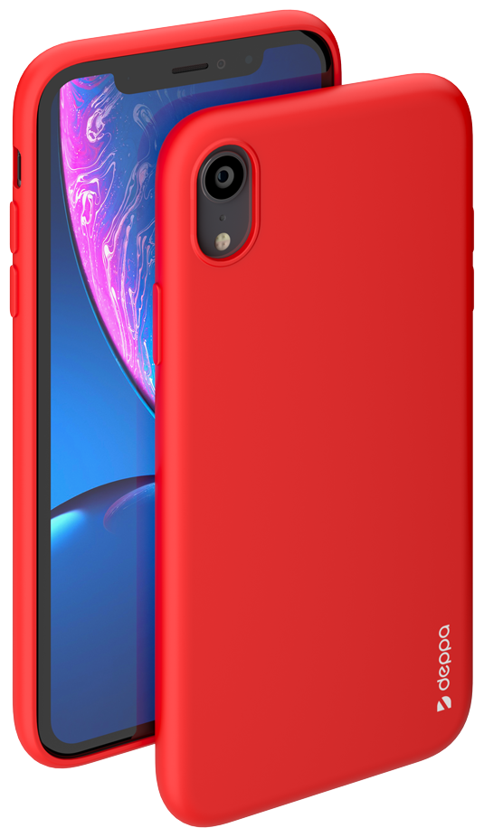 Чехол Gel Color Case для Apple iPhone XR, красный, Deppa, Deppa 85365