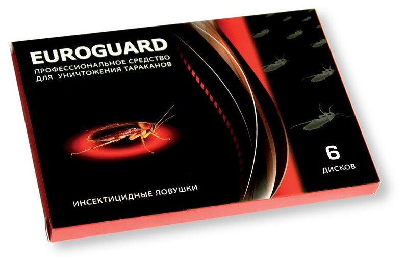 Eurogard Клеевая ловушка-домик для тараканов - фотография № 1