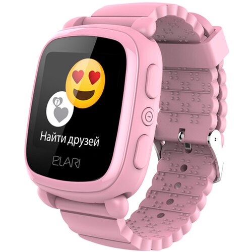 Детские умные часы ELARI KidPhone 2, розовый elari kidphone fresh желтые детские часы