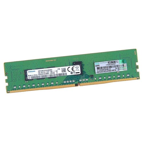 Оперативная Память HP DDR4-2400 HP 8Gb 1Rx8 REG ECC PC4-19200T-L809080-091 1900000₽