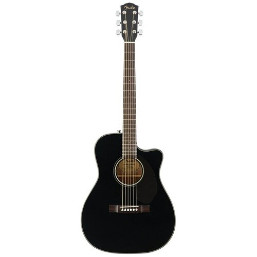 Fender CC-60SCE BLK WN электроакустическая гитара