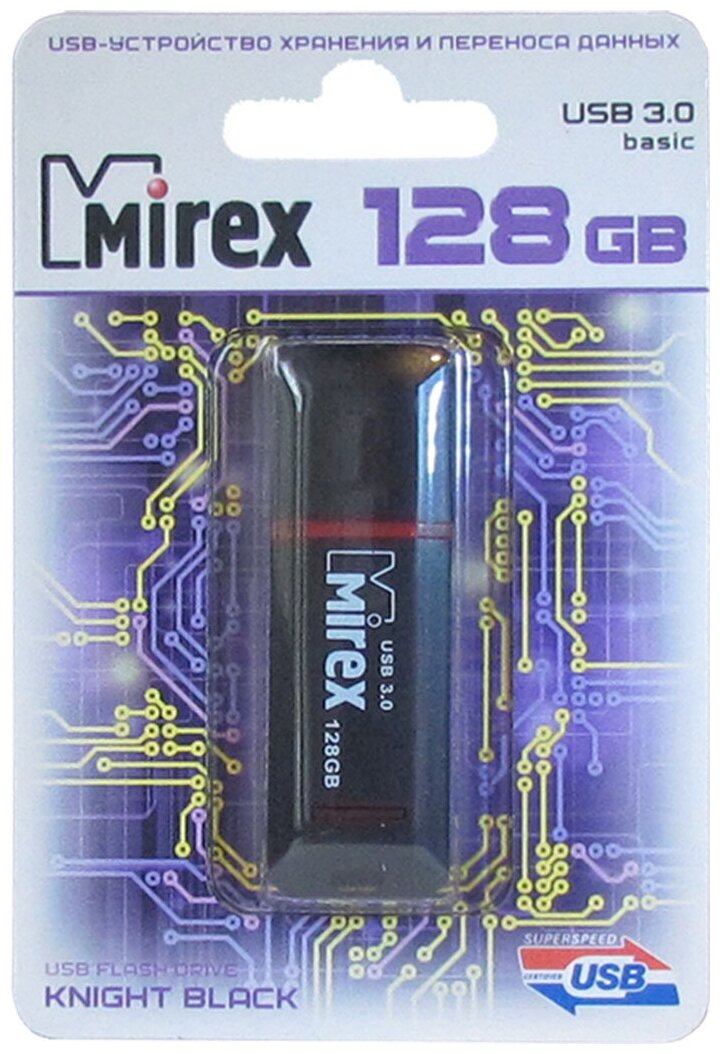Mirex Knight 128GB (черный) - фото №2