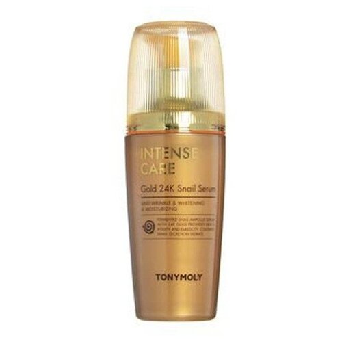 Tony Moly Сыворотка для лица с муцином улитки и золотом - Intense care gold 24k snail serum, 35мл