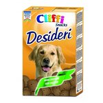 Cliffi (италия) мясные бисквиты для собак (desideri) pcat237, 0,350 кг - изображение