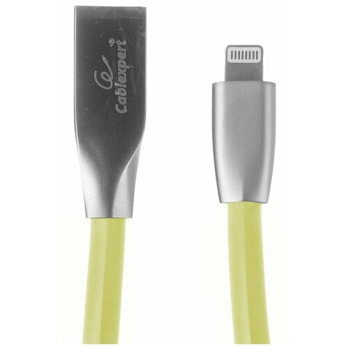 Кабель Cablexpert для Apple CC-G-APUSB01Gd-1M, AM/Lightning, серия Gold, длина 1м, золотой, блистер кабель usb lightning cablexpert cc g apusb02s 1m серебряный 1м