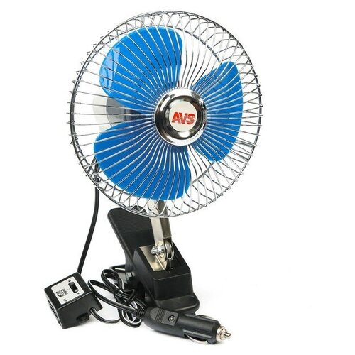 Вентилятор автомобильный AVS Comfort 8043C 24 В 6 металл серебристый 274300₽