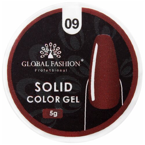 Global Fashion Solid color gel, 5 г