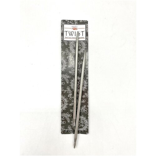ChiaoGoo Twist Lace Спицы съемные металлические полноразмерные 13 см, размер 5 мм