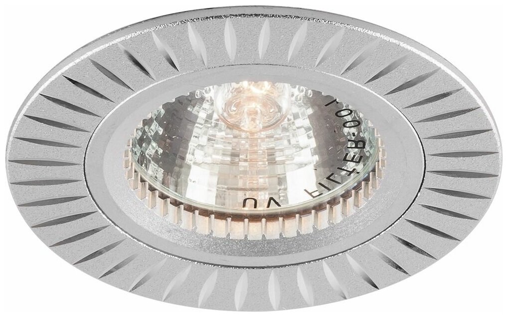 Светильник потолочный встраиваемый, MR16 G5.3 серебро, GS-M394 3шт