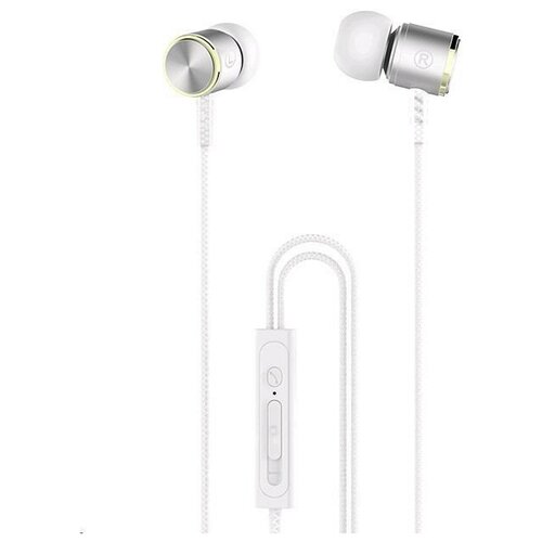 Наушники с гарнитурой HOCO M42 Ice rhyme серебро 57900₽