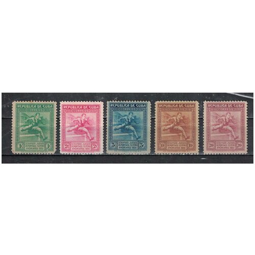 Почтовые марки Куба 1930г. 