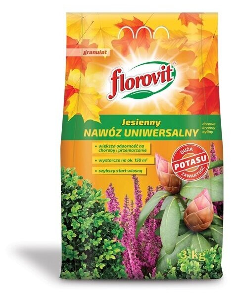 Удобрение Флоровит(Florovit) осеннее универсальное, 3 кг (мешок) - фотография № 4