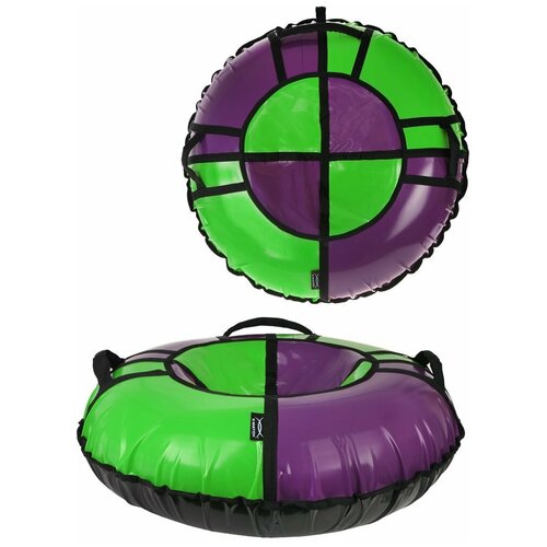 Тюбинг X-Match Sport фиолетовый-зеленый 100см