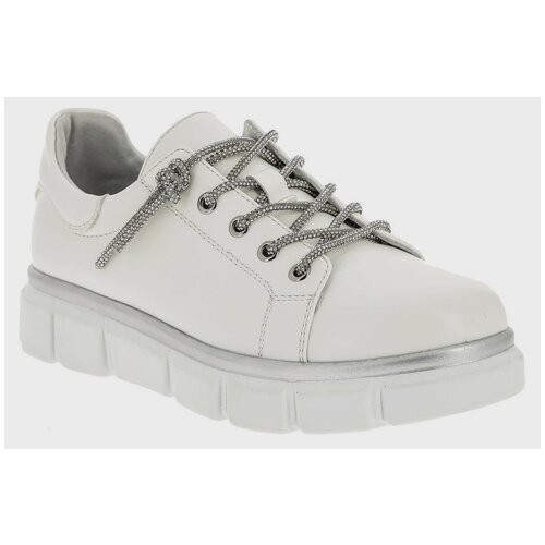 фото Полуботинки kenka, ж цвет белый, размер 34