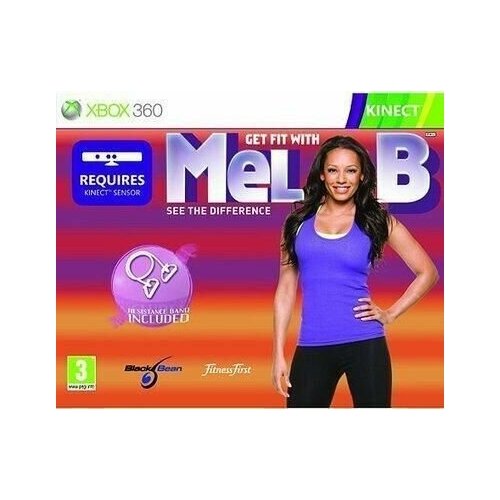 Get Fit With Mel B See The Difference + Resistance Band для Kinect (Xbox 360) английский язык