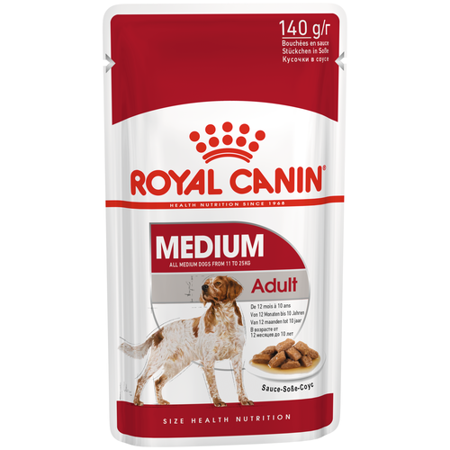 Влажный корм для собак Royal Canin для здоровья кожи и шерсти, при чувствительном пищеварении 1 уп. х 1 шт. х 140 г