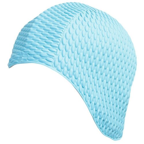фото Шапочка для плавания fashy babble cap, арт.3115-52, женская, резина, голубой