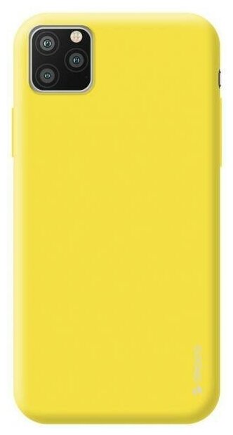Чехол (клип-кейс) DEPPA Gel Color Case, для Apple iPhone 11 Pro, желтый [87239] - фото №4