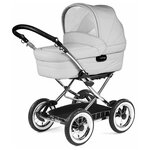 Peg Perego Classico Culla Latte коляска для новорожденных (эко-кожа)+ Шасси Classico Cromato - изображение