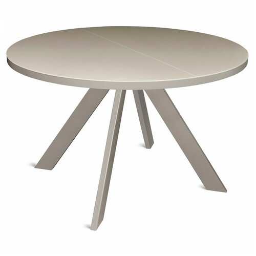 Раздвижной обеденный стол DANTON-120D капучино