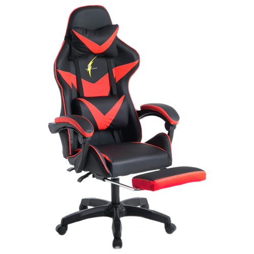 SL Game arena Кресло игровое SL™ DRAGON YS-900 черно-красное, с подставкой для ног