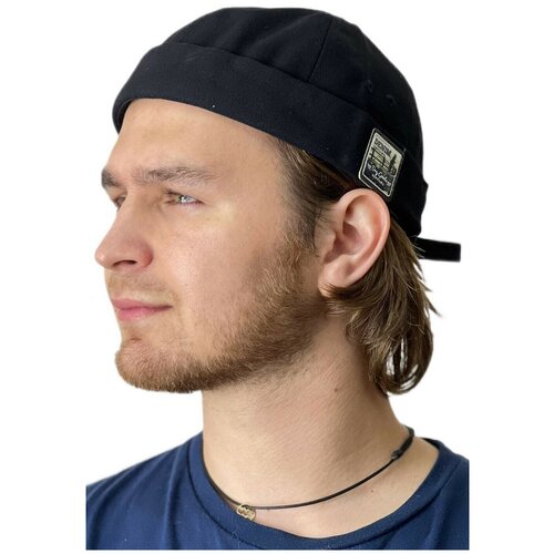 Шапка докера Skully docker hat denim