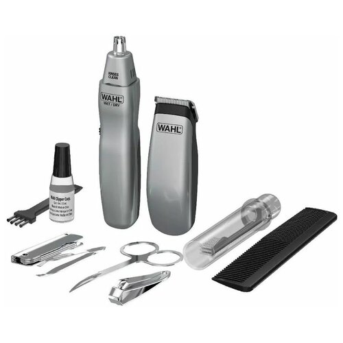 Машинка для стрижки Wahl Travel Kit серебристый 9962-1816 214600₽