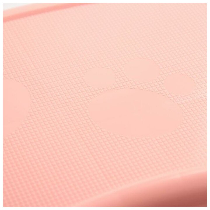 Табурет-подставка детский, цвет светло-розовый - фотография № 1