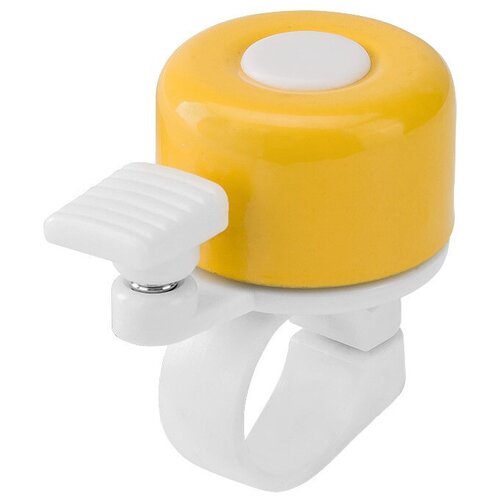 Звонок 11P-05 сталь/пластик, бело-желтый