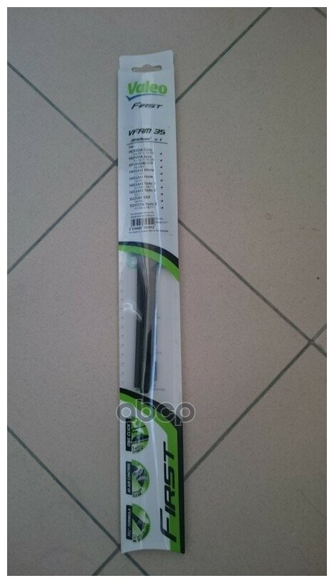 Щетка стеклоочистителя VALEO AERO, 350мм/14", бескаркасная [575791] - фото №3