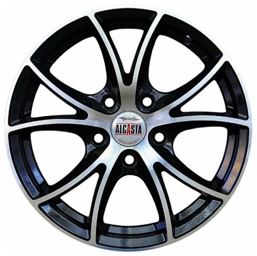 Диск колесный Alcasta M07 6x15/4x100 D54.1 ET48 BKF