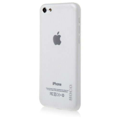 Накладка HOCO Thin Series для iPhone 5C White (белая)