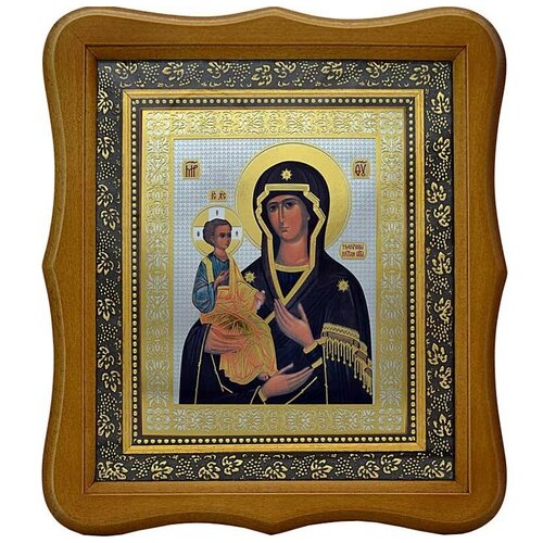 Троеручица. Икона Божьей Матери печатная. икона божьей матери троеручица арт msm 293