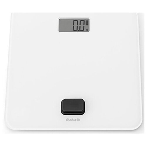 Цифровые весы для ванной комнаты, работа без батареек, Белый, 281365