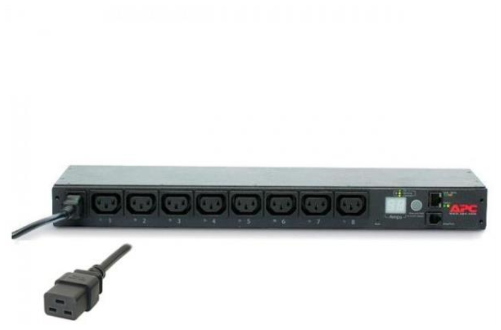 Блок распределения питания APC Rack Switched 1U 16A (8)C13 AP7921B