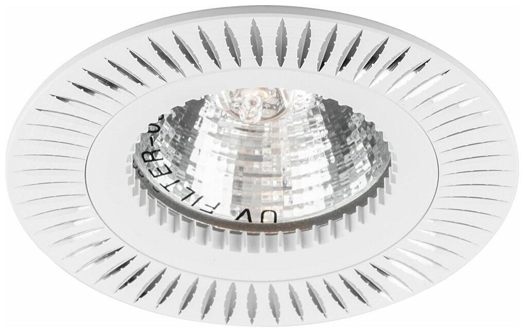 Светильник потолочный встраиваемый, MR16 G5.3 белый, GS-M369