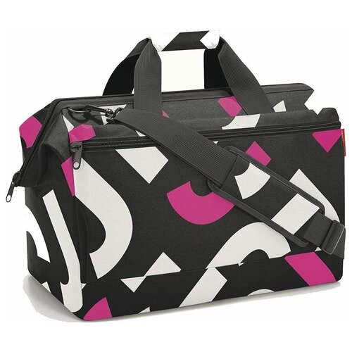 фото Сумка allrounder l pocket signature bold pink reisenthel
