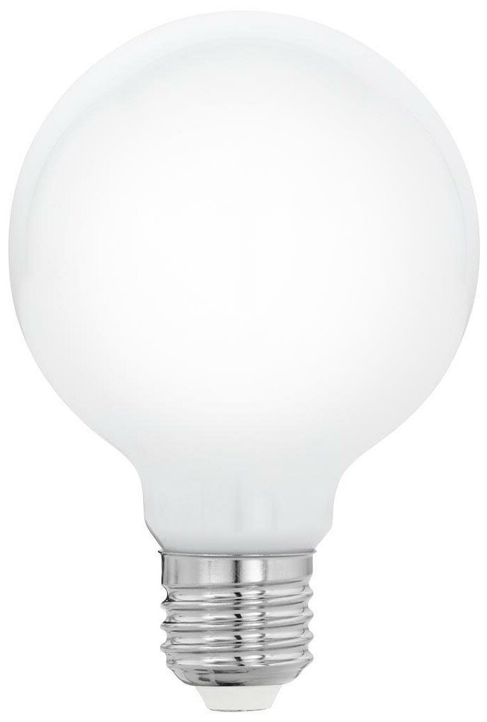 Лампа светодиодная филаментная Eglo E27 8W 2700K матовая 11766