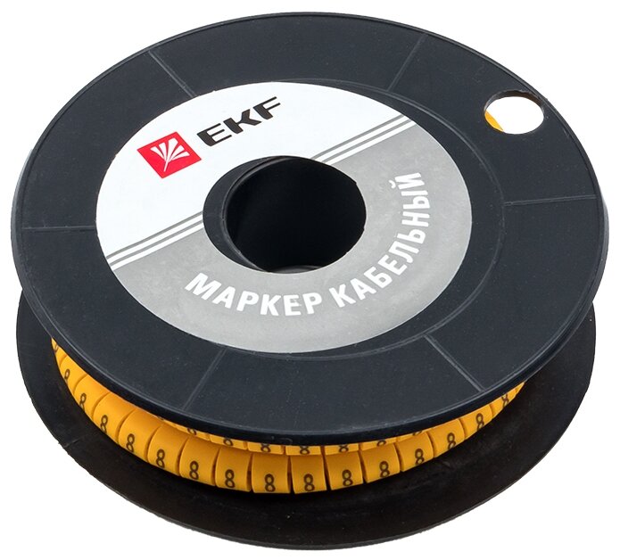 Маркировка кабельная EKF plc-KM-6-8