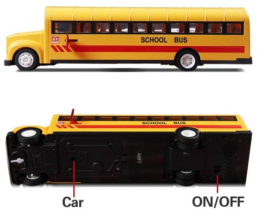 Автобус Double Eagle School Bus (E626-003) 1:18 33