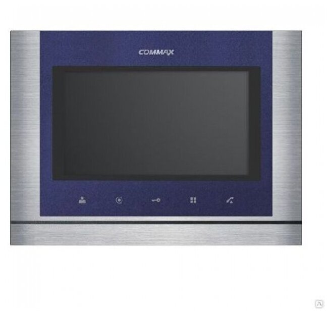 Видеодомофон COMMAX CDV-704MA METALO BLUE