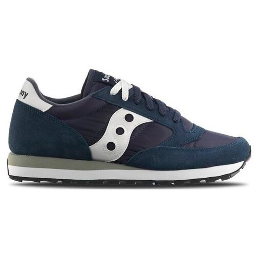 Кроссовки Saucony Jazz Original, летние, натуральная кожа, размер 38 EU, синий