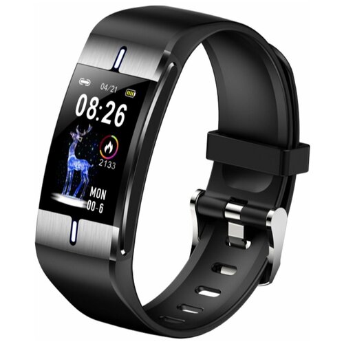 Фитнес браслет Elband BM08 с мониторингом подкожного жира давления и пульса Черный 390000₽