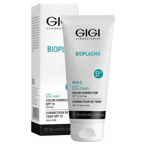 GiGi Bioplasma CC Cream Крем для коррекции цвета кожи с SPF 15, 75 мл.