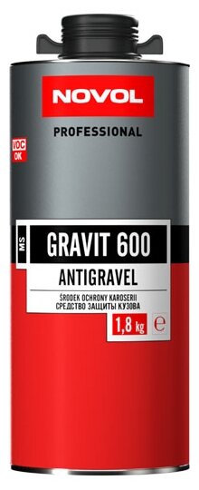 NOVOL Антигравий GRAVIT 600 Белый 1,8кг