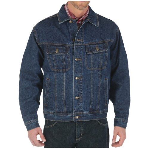 фото Куртка джинсовая wrangler rugged wear antique indigo (m)