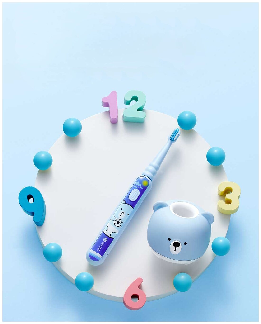 Детская электрическая зубная щетка DR.BEI Kids Sonic Electric Toothbrush K5 - фотография № 4