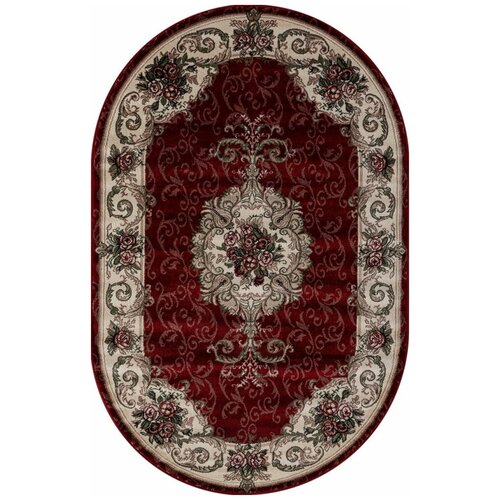 Ковер D467 - RED - Овал - коллекция COLIZEY 2.00x3.00