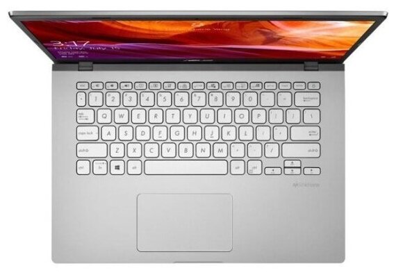 Ноутбук ASUS X409FA-BV606 Intel i3-10110U8G256G SSD14 HDIntel UHD GraphicsNo OS Серебристый 90NB0MS1-M09600