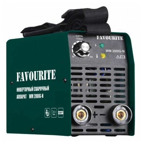 Сварочный аппарат инверторного типа Favourite WM-200IG-N WM-200IG переносной ремень в комплекте 585500₽